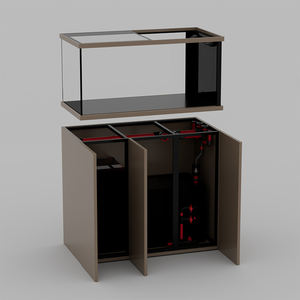 Fabriekslevering 100 gallon glazen aquariumfiltersysteem, op maat gemaakte grote visbak voor zoetwater, milieuvriendelijk, geschikt voor slaapkamer - Product Image 2