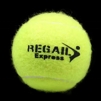 Balles de tennis pressurisées portables personnalisées avec 57 % de feutre de laine et du caoutchouc naturel, écologiques, pour l'entraînement et la compétition de padel