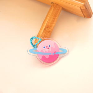 Móc Khóa Máy Làm Theo Yêu Cầu Của Nhà Sản Xuất Bùa Mê Bằng Nhựa Hợp Kim Kẽm In Hình Kawaii Trong Suốt Tùy Chỉnh Anime Acrylic Trong Suốt - Product Image 5