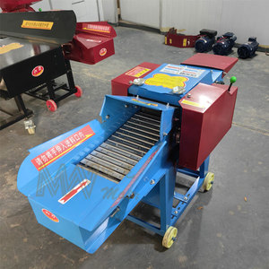 Nông Nghiệp Điện Thức Ăn Gia Súc Ủ Chua Máy Xay Trang Trại Động Vật Diesel Di Động Làm Cỏ Rơm Cắt Big Chaff Cutter Máy - Product Image 6