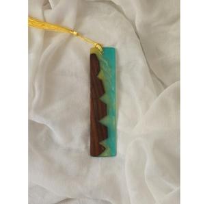 Premium Handmade Resin Craft Resin And Wooden Bookmarks For Books Diaries And <b>Planners</b> - Product Image 1
