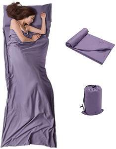 Juego de ropa de cama de negocios y viajeros Camping Mochilero Senderismo y escalada <span class=keywords><strong>Tren</strong></span> Sábana de viaje Saco de dormir Forros - Product Image 4