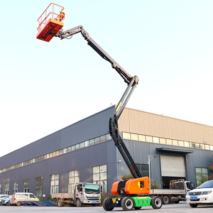 Piattaforma Elevatrice Idraulica Articolata 12m Elettrica <span class=keywords><strong>per</strong></span> Installazione Cartelloni Pubblicitari - Product Image 3