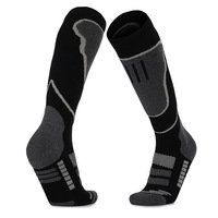 Chaussettes de ski d'hiver de randonnée Chaussettes de sport Chaussettes de randonnée chaudes en éponge épaisse d'hiver