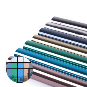<span class=keywords><strong>Film</strong></span> architectural couleur argent, films miroir unidirectionnels, haute réflexion, 1,52*30m/rouleau pour <span class=keywords><strong>film</strong></span> de fenêtre décoratif en PET pour bâtiment - Product Image 1