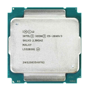 E5-2699 V3 CPU โปรเซสเซอร์ 145W 45MB แคช 18 คอร์ 36 เธรด 2.30 GHz LGA2011 DDR4 PCIe 3.0 สำหรับการจำลองเสมือนและการเรนเดอร์ ขายส่ง - Product Image 1