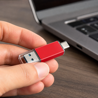 Clé USB OTG Type C 3.0 double interface 16 Go 32 Go 64 Go pour téléphone portable et ordinateur portable, personnalisable avec logo, idéale comme cadeau