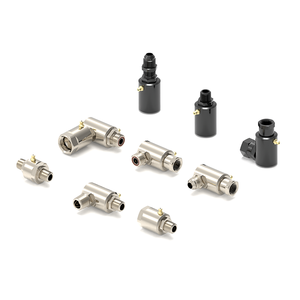 Eslabones Giratorios Hidráulicos de Alta Resistencia MJ <span class=keywords><strong>X</strong></span> <span class=keywords><strong>FP</strong></span>, Doble Eslabón Giratorio de <span class=keywords><strong>90</strong></span> Grados °   Conector Macho JIC a Hembra NPTF, Doble Giratorio en Vivo de <span class=keywords><strong>90</strong></span> Grados ° - Product Image 2