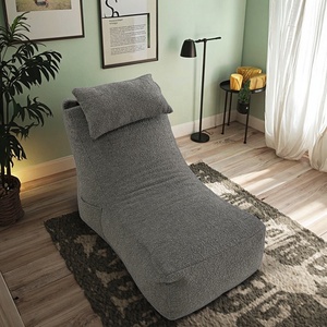 Venta al por mayor de alta calidad en forma de <span class=keywords><strong>L</strong></span> de tela de espuma viscoelástica gran bolsa de frijol grande sofás de sala de estar para adultos - Product Image 1