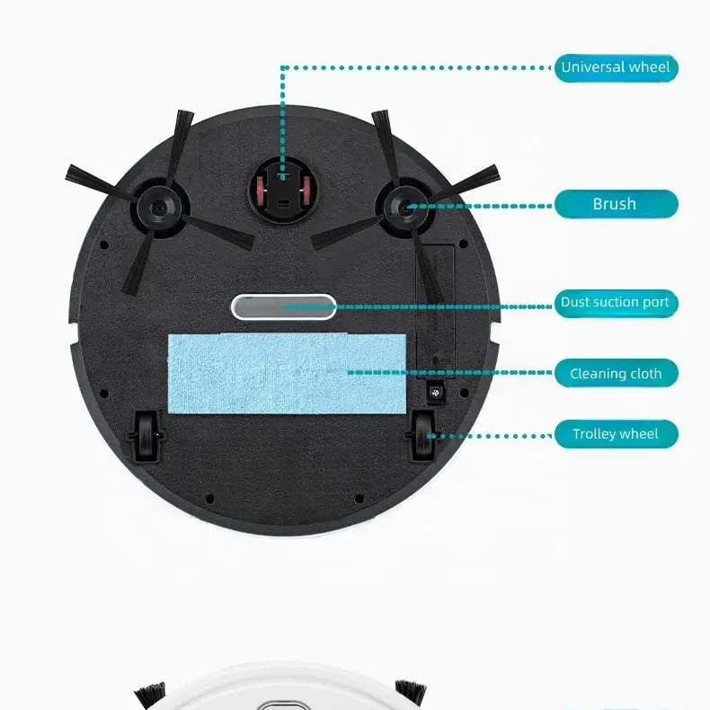 スマートロボット掃除機自動防塵クリーニングスイーパー多機能ワイヤレススイープロボット