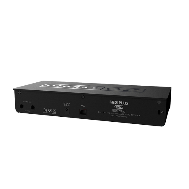 Midiplus Studio Professional USB Sound Card 2.2 High Performance Audio Interface with Valve Tube Musical Instrument Accessories
