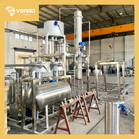 Évaporateur à film tombant en titane pour moteur |   Système de distillation multi-éffets pour la récupération d'acide nitrique/sulfurique 2-20TPH Automatique