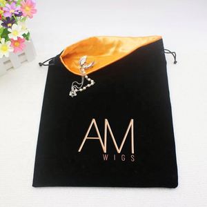 Pochette en satin faite main sur mesure pour le rangement des perruques, sac de protection anti-poussière pour cadeaux - Product Image 4