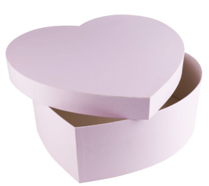 Các tông Mới Màu Hồng Valentine trái tim hộp hoa bao bì bán buôn Hộp Trái Tim cho hoa trái tim carton - Product Image 2