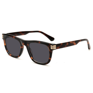 Occhiali da Sole TFB 2025 in Acetato Quadrati Neri Stile Vintage Anni '90 Trendy di Lusso con Logo Personalizzato Unisex Cool Unici UV400 Montatura Completa - Product Image 2