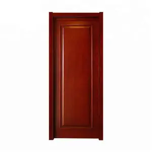Modern minimalist wooden door design MDF Inner door MDF wooden bedroom door
