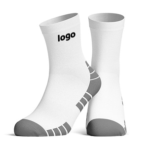 Professional <b>Training</b> Sports <b>Socks</b> for Men Women Non-Slip Towel Bottom Casual Running Basketball Competition Crew High Quality - Product Image 1