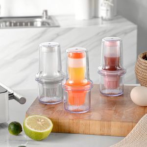 Nouvelle brosse à badigeonner en silicone pour la cuisine, le barbecue et la friture - Compatible lave-vaisselle et four - Product Image 3