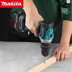 Trapano <span class=keywords><strong>avvitatore</strong></span> a percussione Makita DDF487 13mm rosso e nero, senza spazzole, per uso domestico, <span class=keywords><strong>18V</strong></span> agli ioni di litio, con ricarica, elevata coppia, <span class=keywords><strong>avvitatore</strong></span> elettrico. - Product Image 6