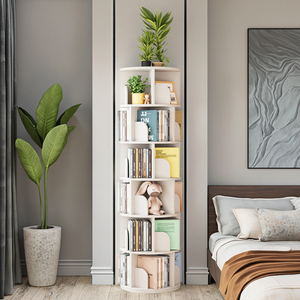 Estantería Giratoria de 360 Grados, Moderna y Minimalista, de <span class=keywords><strong>Madera</strong></span>, para Libros Infantiles, Librería para Estudiantes - Product Image 6