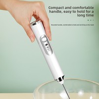 Mousseur à lait électrique portatif à moteur haute performance, rechargeable, pour café froid et usage domestique
