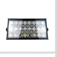 Projecteur matriciel LED RGBW stroboscopique DMX512 à activation sonore et intensité variable pour discothèque, concert, DJ, fête
