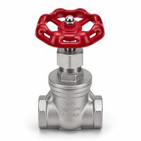 Vanne à opercule filetée en acier inoxydable 201 304 316 PN16, filetage NPT BSP femelle, pour coupure de conduite d'eau, pleine ouverture, surface lisse