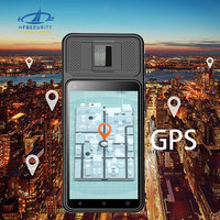 HFSECURITY FP520 Dispositivo Biométrico con Sensor Óptico de Huellas Dactilares para Tablet Móvil con Batería de Gran Capacidad, SDK Gratuito, Lector de Tarjetas SIM 4G, 5 Pulgadas