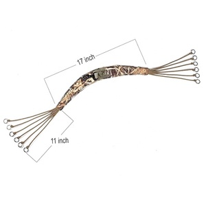 New 12-Ring Trò Chơi Ngoài Trời Tote <span class=keywords><strong>Bird</strong></span> Tote Chim Nước Trò Chơi Tàu Sân Bay Với 12 Giọt Trượt Knot Vịt Dây Đeo Mang Dây Buộc Cho Săn Bắn - Product Image 1