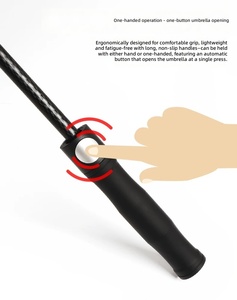 Ombrello da Golf Automatico con Protezione UV UPF 50+, Antivento, Aste Rinforzate e Ispessite, per Sport all'Aperto - Product Image 5