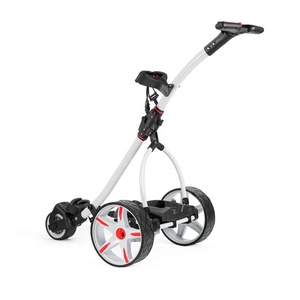 Chariot de <span class=keywords><strong>golf</strong></span> électrique pliable à 3 roues en aluminium personnalisé <span class=keywords><strong>professionnel</strong></span> chariot poussoir - Product Image 3