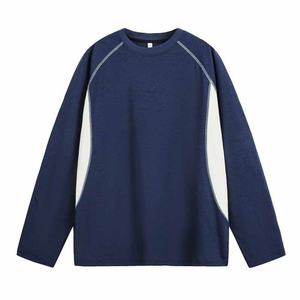 Pull en tricot à col rond pour homme, nouveau design du fabricant, automne, hauts de sport, t-shirt à manches longues pour homme - Product Image 6