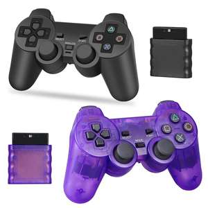 Manette sans fil pour PS2/PS1, manette de jeu à double vibration pour Sony Playstation 2, joystick USB pour console de jeu PC - Product Image 2