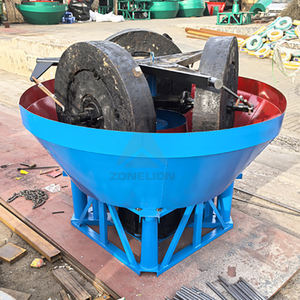 Rectifieuse de moulin à casserole humide Offre Spéciale à forte demande vente directe moteur de broyeur de matière première d'or broyeur de haute qualité - Product Image 2