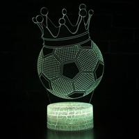 Lampe néon LED FCB Football Club, lumière de nuit 3D USB