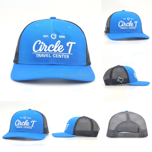 Casquette Trucker Richardson 112 de Haute Qualité avec Logo Brodé Personnalisé, Casquette Snapback Style Hip Hop pour Hommes, Casquette en Maille Unie et Vierge - Product Image 2