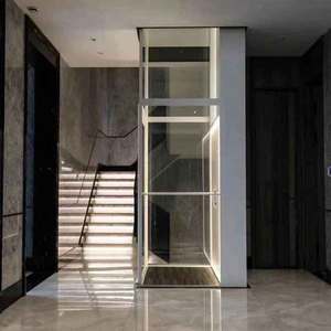 <span class=keywords><strong>Lift</strong></span> Rumah Hidrolik Tanpa Gear 2-5 Lantai untuk Vila atau Rumah, <span class=keywords><strong>Elevator</strong></span> Penumpang Tanpa Ruang Mesin - Product Image 2