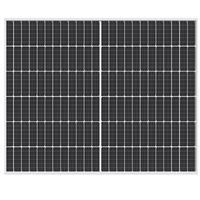 Panel Surya Monokristalin Bifasial Tipe-N MWT HBC Efisiensi Tinggi Sunnal 550W-700W Paket Lengkap untuk Rumah