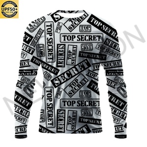 เสื้อตกปลาผู้ชาย UPF 50 แห้งเร็ว ระบายอากาศได้ดี ผลิตจากโพลีเอสเตอร์ แขนยาว ป้องกันรังสียูวี เสื้อผ้าตกปลาสำหรับฤดูร้อน - Product Image 1