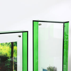 Cadre flottant en acrylique écologique Cadre photo rectangulaire transparent double face Affiche de table Décoration murale - Product Image 4