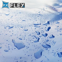 FLFX Tissu en PVC enduit ignifuge tissé imperméable imprimé sur mesure pour sacs publicitaires Dômes géodésiques et abris