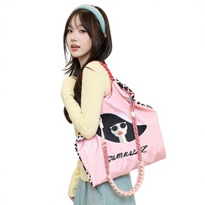 Bolso de Hombro Japonés Ecológico de Nylon Impermeable de Gran Capacidad con Correa Única y Cierre de Cremallera, Bordado con Diez Mil Agujas, Novedad 2026 - Product Image 1