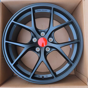 Flow forming pour l'<span class=keywords><strong>allemagne</strong></span> roue japonaise noir mat 18 pouces 5x120 jantes en alliage de voiture de tourisme - Product Image 2