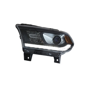 Conjunto de Faros LED de 12V de Gama Media para Durango 14-19 con Luces de Circulación Diurna, Lente Doble, 3500 Lúmenes / Durango H 14-19 - Product Image 5