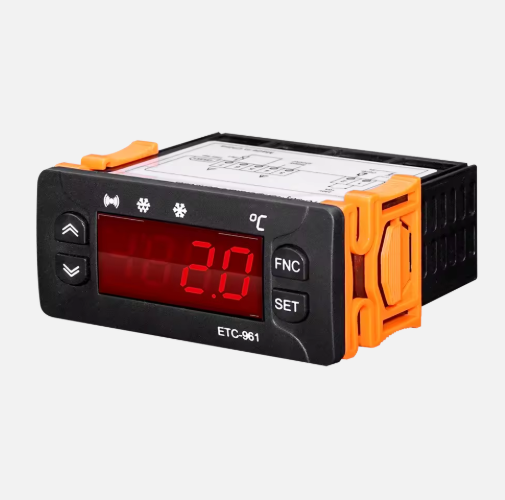ETC-961 Digital Temperature Controller 230V Cold Room Thermostat Single Relay Output for Commercial Refrigerator Cooler