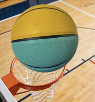 Yüksek Kaliteli Resmi Dayanıklı 7 Numara Basketbol Topu Özel Logo İç Mekan Dış Mekan Antrenman Maçı Naylon Kaplı Bütil İç Lastikli PU Deri