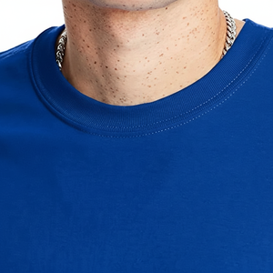 Couleur unie 100% coton hommes T-shirt de haute qualité à manches courtes O cou été décontracté Streetwear en gros meilleur prix - Product Image 1