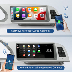 Sistema Linux STWEI de 8.8 pulgadas para Audi A6 C6 2005-2011, reproductor de video para coche, GPS, navegación, pantalla inteligente, Carplay, estilo original del coche - Product Image 5