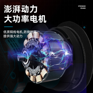 Lijadora de Disco de 18V con Batería de Litio Recargable Profesional de 125mm con Bolsa para Polvo Incluida - Product Image 3