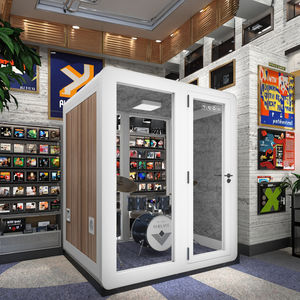 Alta calidad Asequible Lujo Insonorizado Sala <span class=keywords><strong>de</strong></span> estar Cabina <span class=keywords><strong>de</strong></span> grabación personal Insonorizado Hogar Exterior Noise Pod - Product Image 1